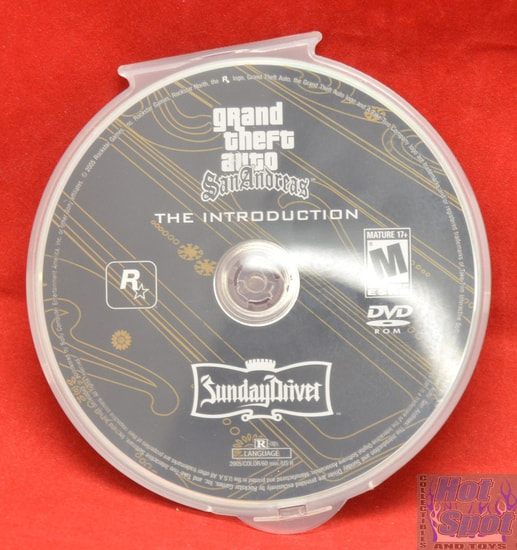 Grand Theft Auto San Andreas The Introduction Game DISC ONLY PS3