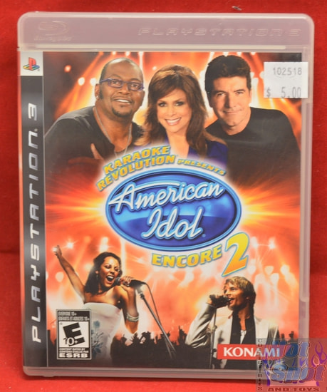 American Idol Encore 2 Game PS3