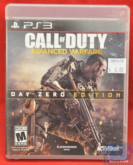 Call of Duty Advanced Warfare Day Zero Edition Game PS3