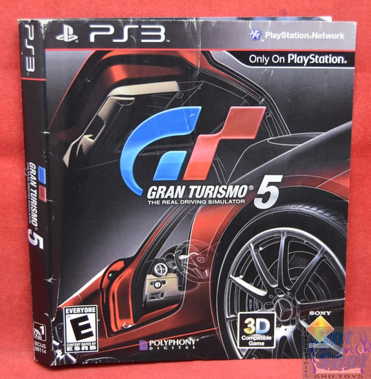 Gran Turismo 5 Slipcover & Booklet
