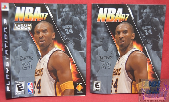 NBA 07 Slipcover & Booklet