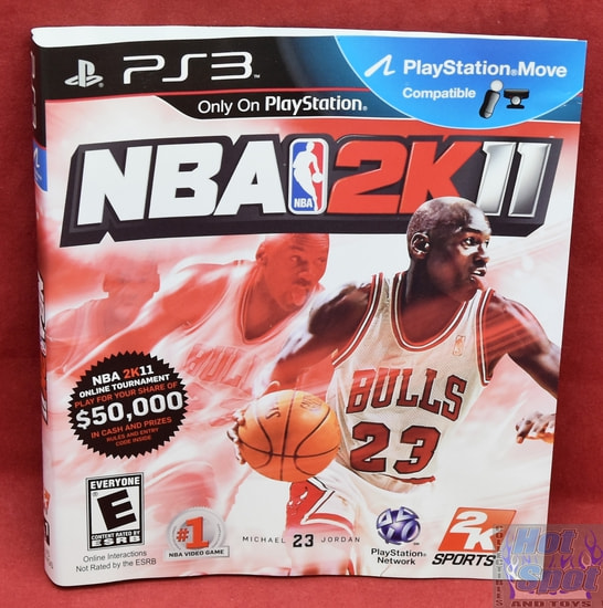 NBA 2K11 Slip Cover, Booklets & Inserts