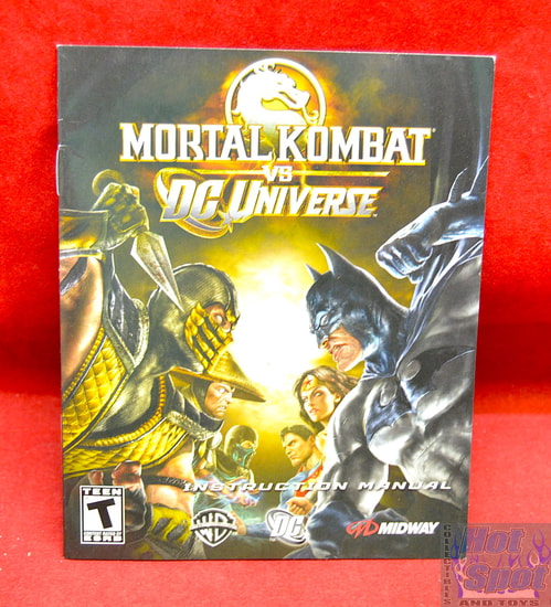 Mortal Kombat vs. DC Universe Instruction Manual