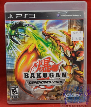 Bakugan Defender of the Core Game PS3