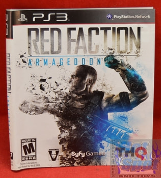 Red Faction Armageddon Slip Cover
