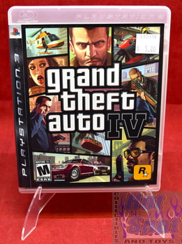 Grand Theft Auto IV Game CIB ps3