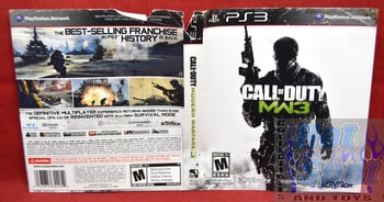 Call of Duty MW3 Slipcover Only - Playwear