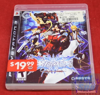 Blazblue Calamity Trigger PS3 Covers, Cases, and Booklets