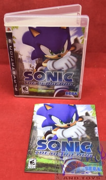 Sonic The Hedgehog PS3 Covers, Cases, and Booklets