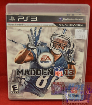 Madden NFL 13 Game