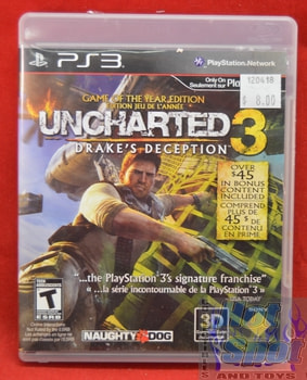 Uncharted 3 Drake's Deception (Game of the Year) Game