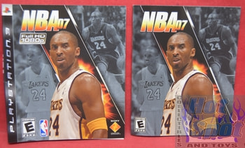 NBA 07 Slipcover & Booklet
