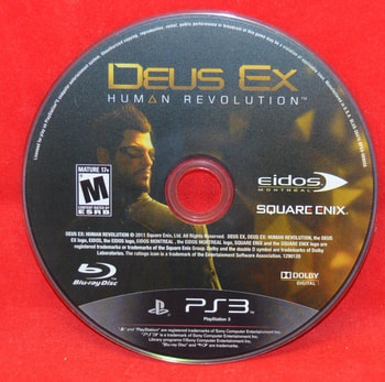 Dues Ex Human Revolution Disc Only