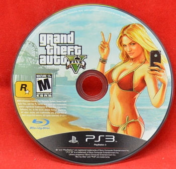 Grand Theft Auto 5 Game Disc Only