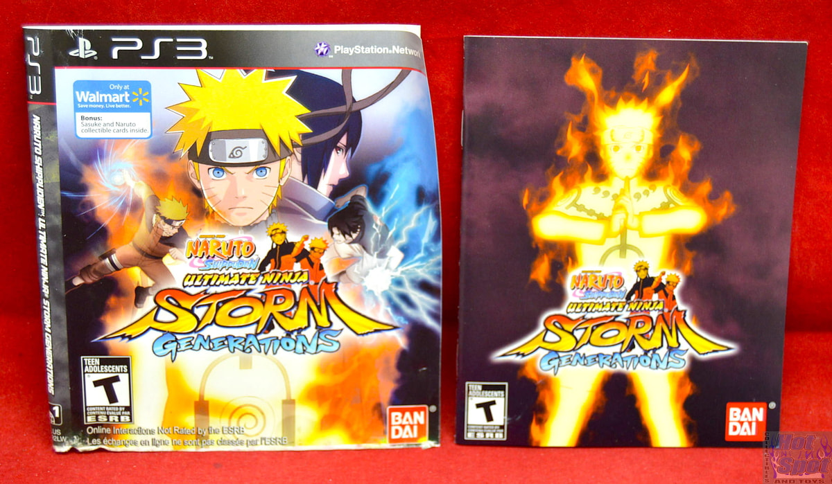 Naruto shippuden: video game ninja storm gerações (ps3), usado b/y