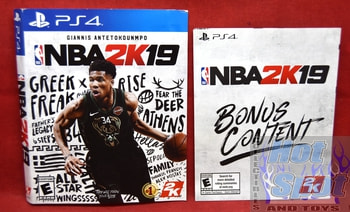 NBA 2K19 Slipcover & Booklet