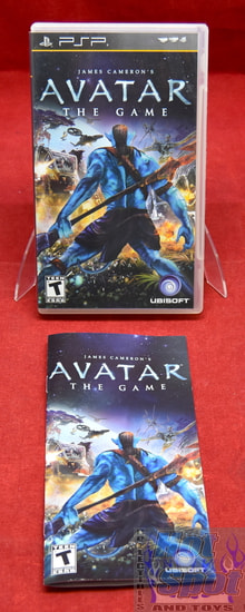 James Cameron's Avatar the Game Case & Manual