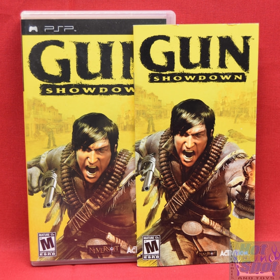 Gun Showdown Case, Slipcover & Manual