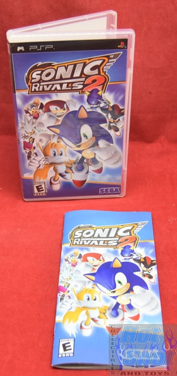 Sonic Rivals 2 PSP Covers, Cases, and Booklets
