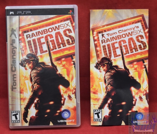 Tom Clancy's Rainbow Six Vegas Case Manual and Insert ONLY