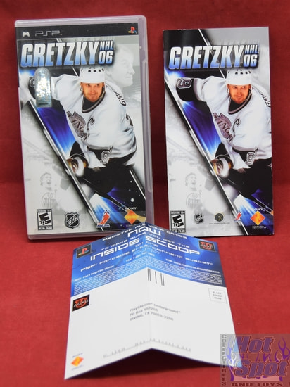 Gretzky NHL 06 Case, Manual & Insert Only