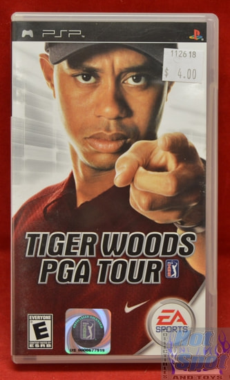 Tiger Woods PGA Tour Game Playstation PSP