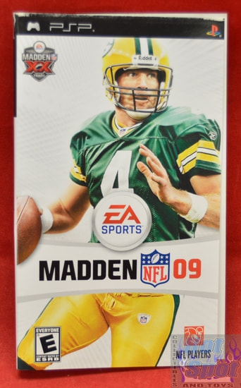 Madden NFL 09 Instructions Booklet and Slip Cover