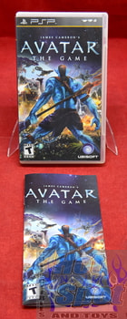 James Cameron's Avatar the Game Case & Manual