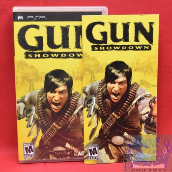 Gun Showdown Case, Slipcover & Manual