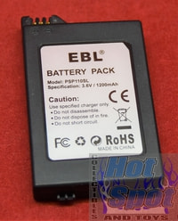 PSP Console Battery Pack 3.6V Lithium