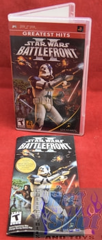 Star Wars Battlefront II PSP Covers, Cases, and Booklets