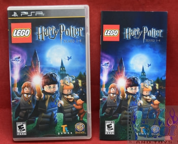 Harry Potter LEGO Years 1-4 Case & Manual ONLY