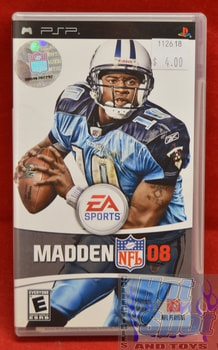Madden NFL 08 Game Playstation PSP