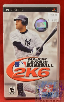 Major League Baseball 2K6 Game Playstation PSP
