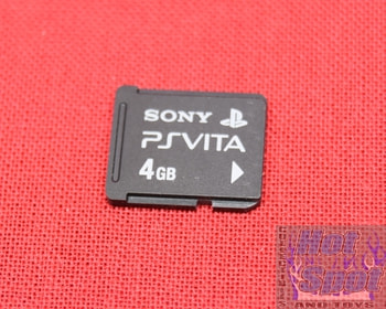 Accessories Sony Official PS Vita Memory Card - 4GB