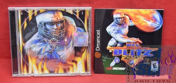 NFL Blitz 2001 Original Case & Instruction Manual