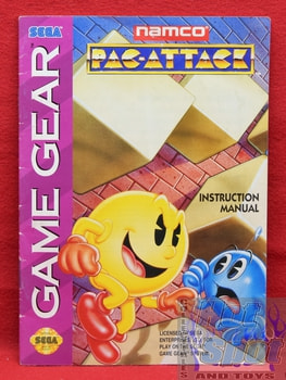 PAC ATTACK Instruction Manual Booklet