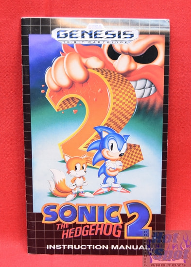 Sonic the Hedgehog 2 Instruction Manual