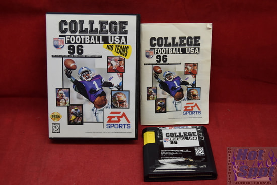 College Football USA 96 (Game, Case, and Manual)