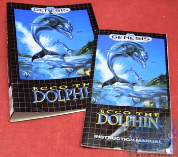 Ecco the Dolphin Cover and Booklet
