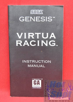 Virtua Racing Instruction Manual