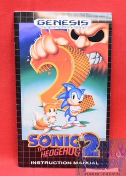 Sonic the Hedgehog 2 Instruction Manual