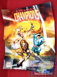 Eternal Champions Genesis Promo Poster Insert