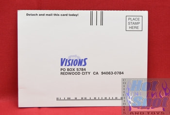 Cases, Manual & Inserts Visions Magazine Subscription Insert Card
