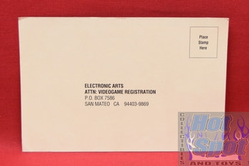 EA Electronic Arts Registration Card Insert 8/94