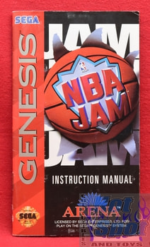 NBA Jam Instruction Manual