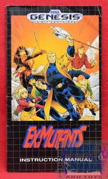 Ex-Mutants Instruction Manual