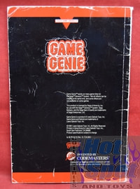 Game Genie Programming Manual & Codebook Sega Genesis