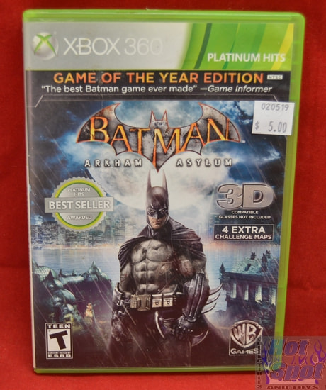 Batman Arkham Asylum Game