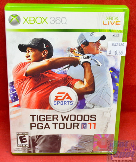 Tiger Woods PGA Tour 11 Game & Original Case